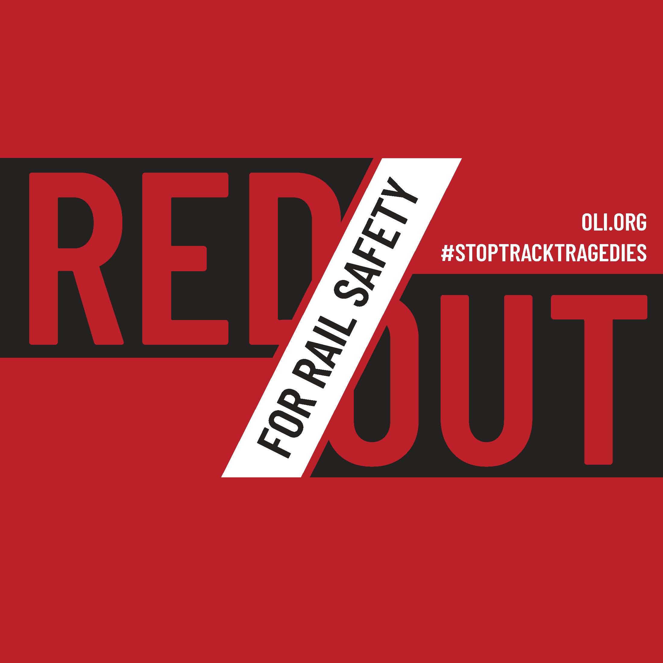 Wear red on September 23 to support rail safety