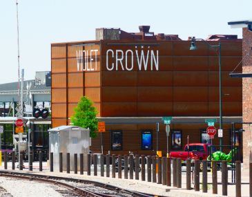 Violet Crown Cinema movie theater building exterior