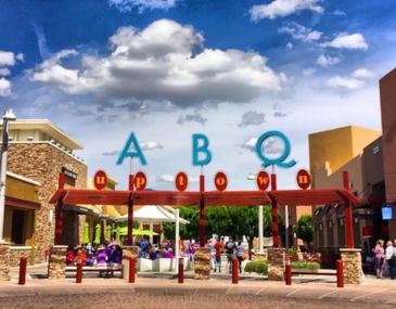 Albuquerque Uptown Shopping Mall Exterior