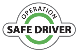 Operation Safe Driver Week Green and Black Logo