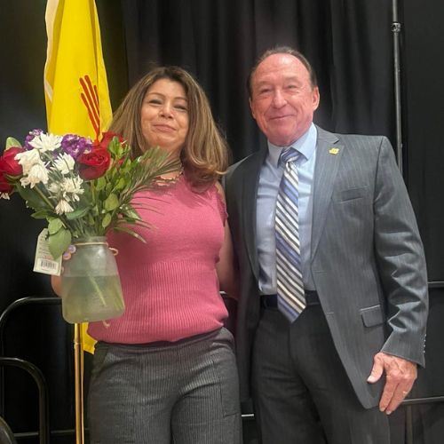 Rail Runner employee Guadalupe Maltos